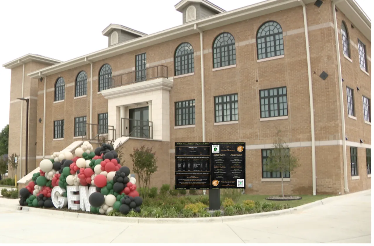 The Greenwood Entrepreneurship at Moton building on Pine Street